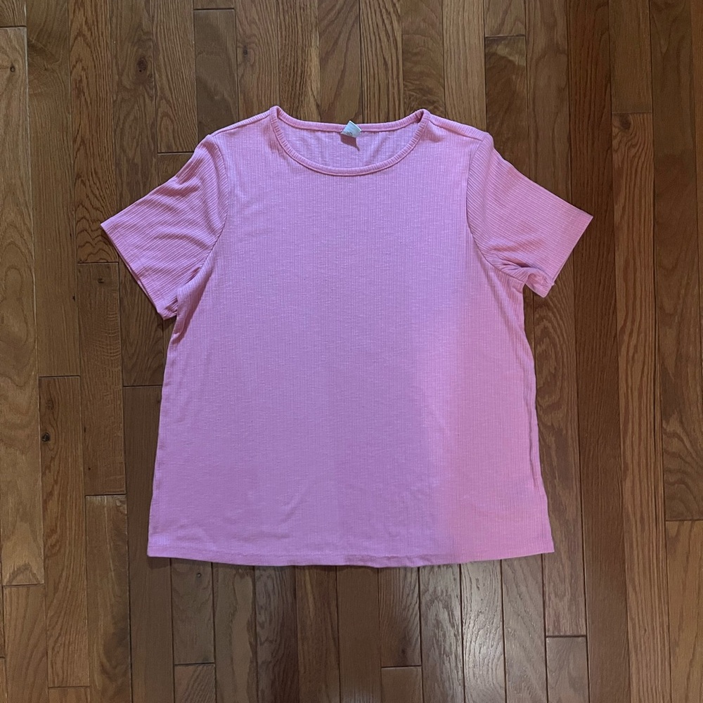 Old Navy Pink Short Sleeve Tee Size M
